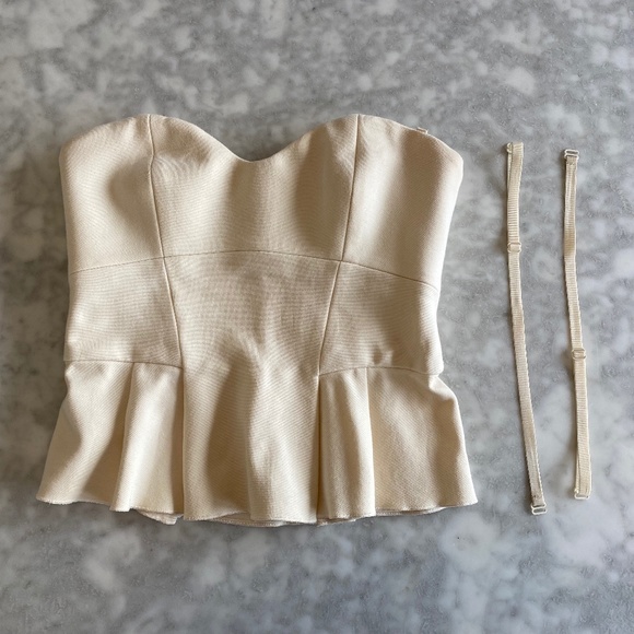 Babaton peplum top - Picture 4 of 8